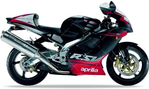 Aprilia RSV 1000 Mille 2002 black naklejki fooqs stickers aufkleber naklejki autocollants adesivi motorstickers