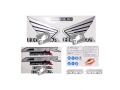 Honda CBR 250R 2013 black NH1 fooqs naklejki stickers decals aufkleber oem klistermærker наклейки на мотоцикл