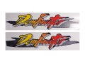 Honda NX 250 Dominator 1993 black fooqs naklejki stickers decals aufkleber oem adhesivos moto motorrad