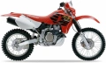 Honda XR 650R 2000 red R134 fooqs naklejki stickers decals aufkleber oem adhesivos moto motocyklowy