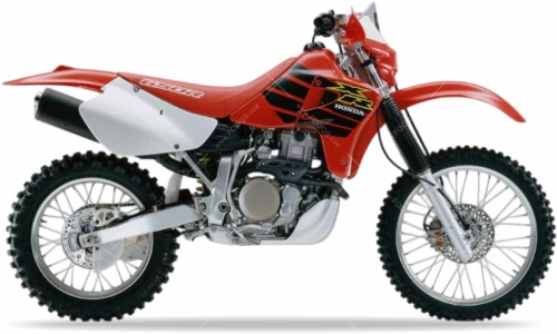 Honda XR 650R 2000 red R134 fooqs naklejki stickers decals aufkleber oem adhesivos moto motocyklowy