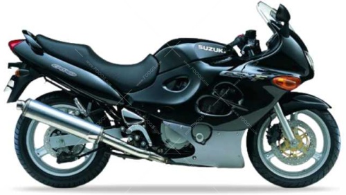 Suzuki GSX 600 F 1999 black 33J fooqs stickers aufkleber naklejki autocollants adesivi motosticker