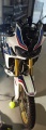 Wrapping motocykla Honda CRF1000L z naklejkami w do malowania Tricolor – realizacja Fooqs