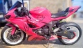 ZX6R Kawasaki custom design okleina Fooqs grafika motocyklowa