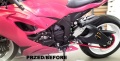 Oklejenie Kawasaki ZX6R streetbike Fooqs stickers grafika