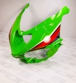 Kawasaki ZX6R 2024 motocykl lime green naklejki Fooqs motostickers