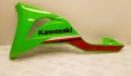 ZX6R 2024 Kawasaki naklejki lime green projekt graficzny replika