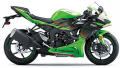 ZX6R 2024 Kawasaki lime green okleina wrapping projekt Fooqs