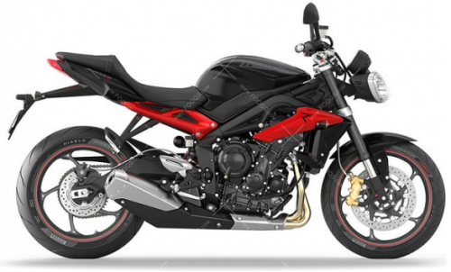 Triumph Street Triple 675 R 2013 2016 Phantom Black naklejki stickers aufkleber motodecals adesivi pegatinas nálepky autocollants