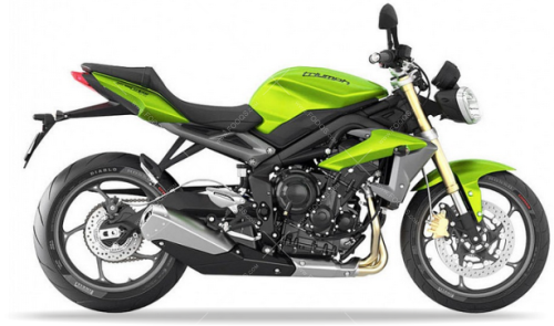 Triumph Street Triple 675 2014 2015 Cosmic Green naklejki stickers aufkleber motodecals adesivi pegatinas nálepky autocollants