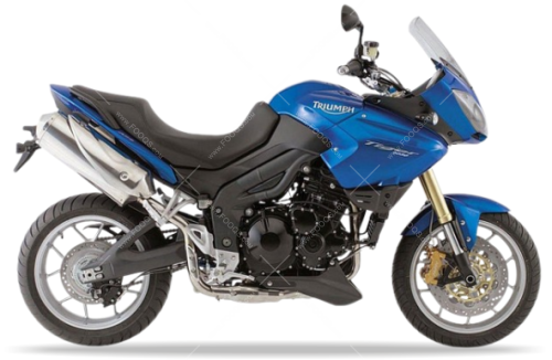 Triumph Tiger 1050 2008 2009 Blue naklejki stickers aufkleber motodecals adesivi pegatinas nálepky autocollants