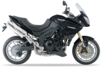 Triumph Tiger 1050 2011 phantom negro pegatinas