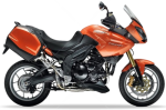 Triumph Tiger 1050 SE 2010 - 2011 naranja brillante pegatinas