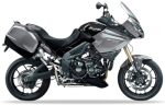Triumph Tiger 1050 SE 2012 negro mate grafito mate pegatinas