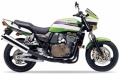 Kawasaki ZRX 1200 R 2002 green white purple motor stickers oem parts oryginal aufkleber autocollants adesivi nalepky tal mutur naklejki
