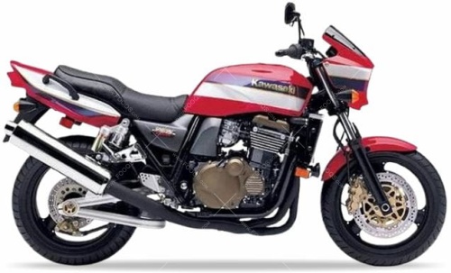 Kawasaki ZRX 1200 R 2002 red silver violet motor stickers oem parts oryginal aufkleber autocollants adesivi nalepky tal mutur naklejki