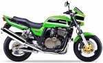 Kawasaki ZRX 1200 R 2006 zöld mátrix