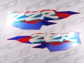 Kawasaki ZZR 600 1995 red B1 fooqs naklejki stickers decals aufkleber oem nalepke na motocykl kleepsud naklejki
