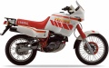 Yamaha XT 600Z Tenere 1990 white red fooqs naklejki stickers decals aufkleber oem klistermerker motorfiets stickers