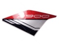 Kawasaki Z900 2024 red fooqs naklejki stickers decals aufkleber oem naklejki na motocykl