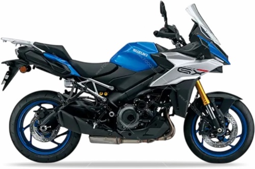 Suzuki GSX S GX1000 2024 blue silver fooqs naklejki stickers decals aufkleber oem motocyklowy sklep