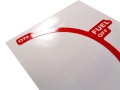 Honda CBR 1000 F 1988 white NH193O fooqs stickers aufkleber naklejki autocollants adesivi nalepky
