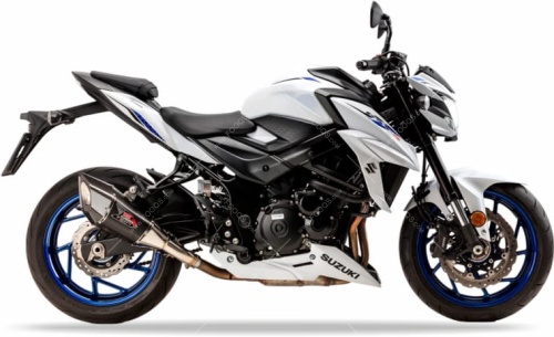 Suzuki Gsxs 750 2020 white YSF fooqs naklejki stickers decals aufkleber oem стикери на мотоцикл nalepnice