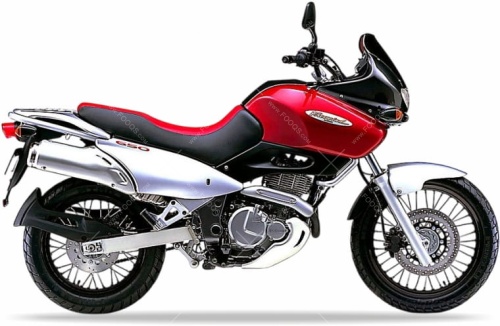 Suzuki XF 650 Freewind 1998 maroon 22U silver Y2D fooqs naklejki stickers decals aufkleber oem stiùbhartan matricák