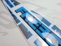 Suzuki GSR 750 2011 2017 FreeGun white fooqs naklejki stickers decals aufkleber oem matricák stiùbhartan klistermærker