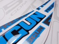 Suzuki GSR 750 2011 2017 FreeGun white fooqs naklejki stickers decals aufkleber oem наклейки на мотоцикл etiketler lipdukai