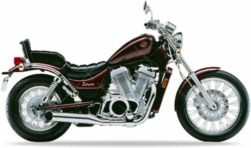 Suzuki VS750 Intruder 1985 Maroon 24D fooqs naklejki stickers decals aufkleber oem nálepky motocyklowy sklep