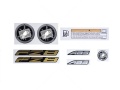 Yamaha FZ 8 N 2012 black gold fooqs naklejki stickers decals aufkleber oem autocolantes stiùbhartan mootorrata kleebised