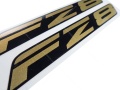 Yamaha FZ 8 N 2012 black X SMX gold fooqs naklejki stickers decals aufkleber oem kleebised stickers tal mutur motorkerékpár matricák