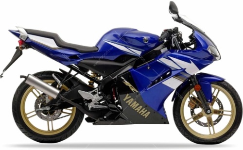 Yamaha TZR 50 2008 blue fooqs naklejki stickers decals aufkleber oem nalepnice стикери на мотоцикл parts