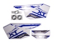 Yamaha XT 660 X 2012 blue fooqs naklejki stickers decals aufkleber oem tarra autocollants moto matricák
