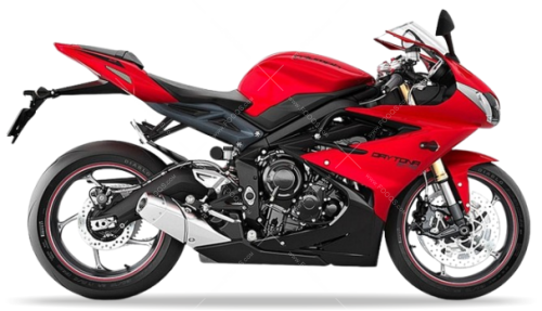 Triumph Daytona 675 2013 Diablo Red naklejki stickers aufkleber motodecals adesivi pegatinas nálepky autocollants