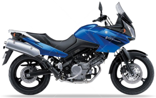 Suzuki DL 650 V Strom blue YC2 2006 naklejki stickers aufkleber motodecals adesivi pegatinas nálepky autocollants