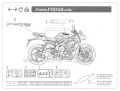 Triumph Street Triple 675 2013 2014 2015 naklejki stickers aufkleber motodecals adesivi pegatinas nálepky autocollants