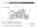Triumph Street Triple 675 R 2013 2014 2015 2016 naklejki stickers aufkleber motodecals adesivi pegatinas nálepky