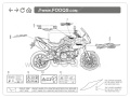 Triumph Tiger 1050 2007 2011 naklejki stickers aufkleber motodecals adesivi pegatinas nálepky autocollants