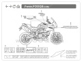 Triumph Tiger 1050 2012 naklejki stickers aufkleber nálepky autocollants