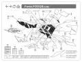 Suzuki gsxr 750 1992 usa 07B black fooqs naklejki stickers decals aufkleber adesivi oem