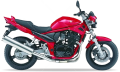 Suzuki GSF 650 n Bandit 2006 pearl crystal red YU2 fooqs naklejki motor stickers oem parts aufkleber aftermarket
