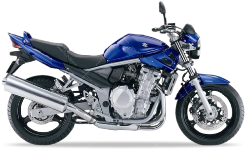 Suzuki GSF 650 n Bandit 2007 pearl vigor blue YKY fooqs naklejki motor stickers oem parts aufkleber aftermarket