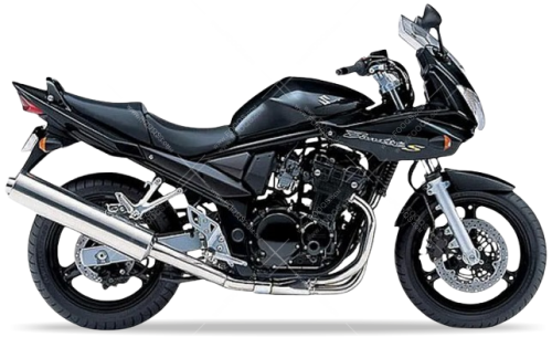 Suzuki Gsf 650s bandit 2005 black stickers set fooqs naklejki oem