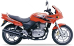 Honda CB 500 S 1998 - 1999 naranja tango metálico YR201 pegatinas
