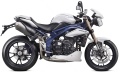 Triumph Speed Triple 1050 2012 2013 white blue naklejki motor stickers aufkleber oem