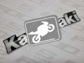 Kawasaki Ninja ZXR 750 ZX7 1994 black usa fooqs motorcycle decals aufkleber oem autocollants adesivi naklejki nalepky adhesivos original label motorrad fairing renovation restouration youngtimer classic zxr750 ninja fairing front rear left 11