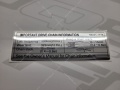Kawasaki naklejka serwisowa drive chain 56031 1776 stickers aufkleber motodecals adesivi pegatinas label nálepky autocollants