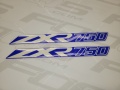Kawasaki ZXR 750 1990 1991 1992 green white fooqs motorcycle decals aufkleber oem autocollants adesivi naklejki nalepky adhesivos nálepky oem original iconic youngtimer fairing tank front rear paint naklejka zxr750 zxr750r decal 19